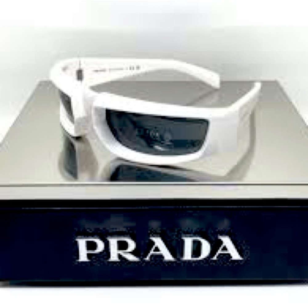 SOLD! New In Box! Unisex PRADA Sunglasses White PR25YS 4615S0